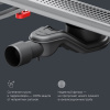 Фото душевой трап am.pm masterflow 50 см w01sc-p11-050-01sb