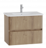 Тумба с раковиной Vitra Mia Plus Round 80 см 69825