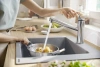 Фото смеситель для кухонной мойки hansgrohe zesis 74813000