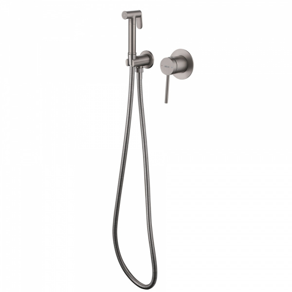 Фото смеситель  с гигиеническим душем abber emotion af8825sp