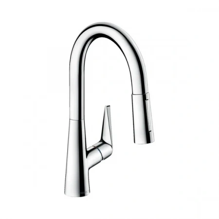 Фото смеситель для кухонной мойки hansgrohe talis 73850000
