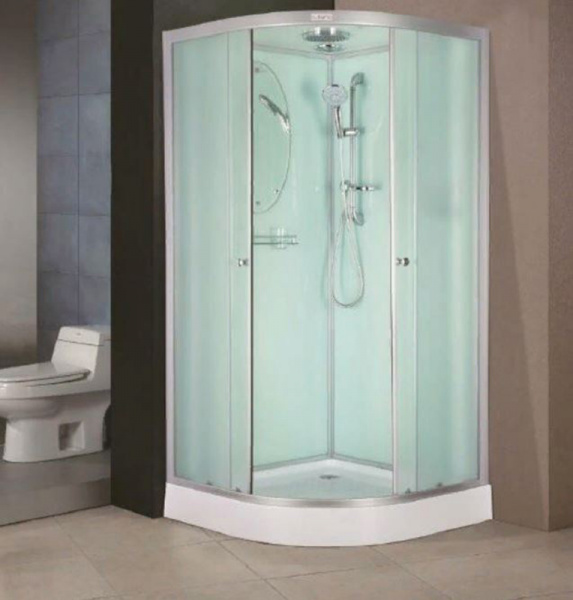 Фото душевая кабина esbano elegancia es-90cr 90x90 см