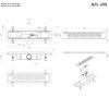 Фото душевой трап am.pm primeflow 40 см w02sc-p11-040-01bm