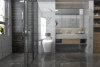 Фото унитаз с инсталляцией abber rechteck ac1201-ac0105-ac0121rg