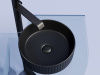 Фото раковина накладная ceramicanova element 36 см, цвет: черный cn6057mb
