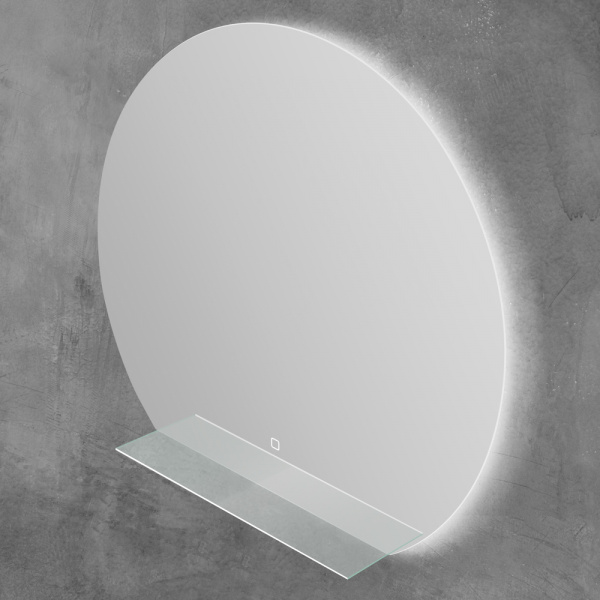 Фото зеркала с полочкой belbagno 100 см spc-rng-1000-led-tch-mens