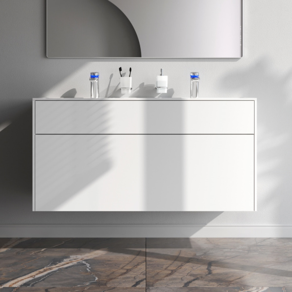 Фото тумба под раковину am.pm inspire v2.0  120 см цвет: белый m50afhx1203wm