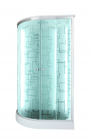 Фото душевая кабина dto 120x80 см em1512rled