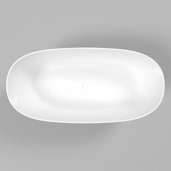 Фото ванна из искусственного камня whitecross onyx a 160x75 см 0204.160075.100