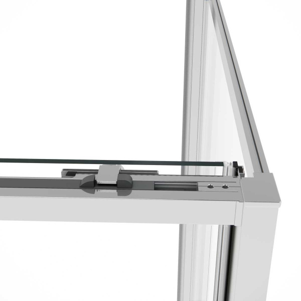 Фото душевое ограждение vincea slim soft 90x140 см  vsr-1ss9014cl