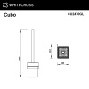 Фото ершик подвесной whitecross cubo cu2470gl, цвет: золото