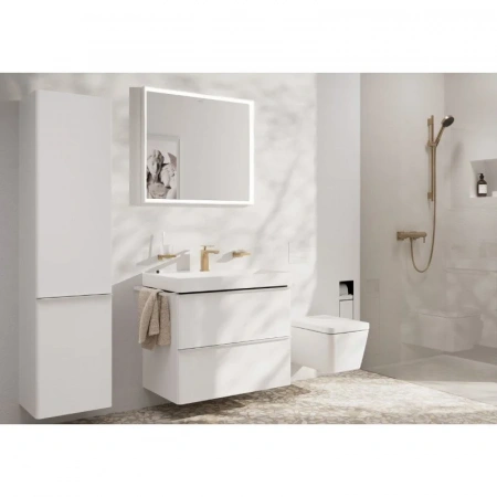 Фото смеситель для раковины hansgrohe tecturis e 73014140