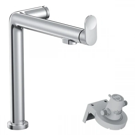Фото смеситель для кухонной мойки hansgrohe aqittura 76804000
