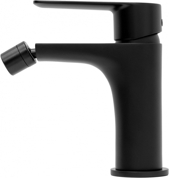 Фото смеситель для биде allen brau eclipse 2.0 5.e1a10-31 черный матовый