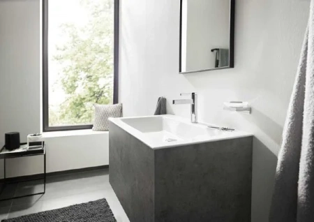 Фото смеситель для раковины hansgrohe finoris 76023000