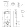 Фото унитаз с инсталляцией am.pm inspire 2.0 is450a38.50a1700