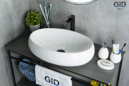 Фото раковина накладная gid n9030a 60 см