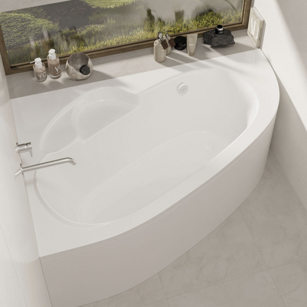 Фото акриловая ванна alba spa katrina 170x110 см вас028030п100