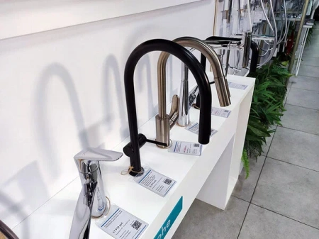 Фото смеситель для кухонной мойки hansgrohe talis classic 72800670