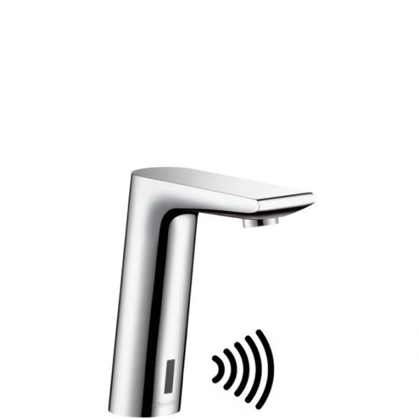 Фото смеситель для раковины hansgrohe metris s 31103000
