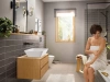 Фото смеситель для раковины hansgrohe rebris e 72568670
