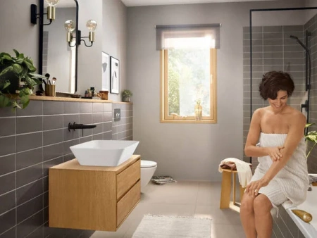 Фото смеситель для раковины hansgrohe rebris e 72568670