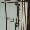Фото душевая кабина frank f400 м black 100x100 см 20044