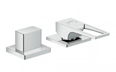Фото смеситель на борт ванны hansgrohe metropol 74548000