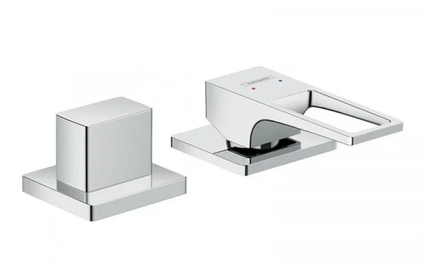 Фото смеситель на борт ванны hansgrohe metropol 74548000