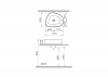 Фото раковина накладная vitra outline recycled 57 см 7991b066-0016