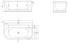 Фото акриловая ванна belbagno bb408-1700-800 170x80 см