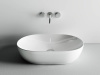 Фото раковина накладная ceramicanova element 60 см, цвет: белый cn5009