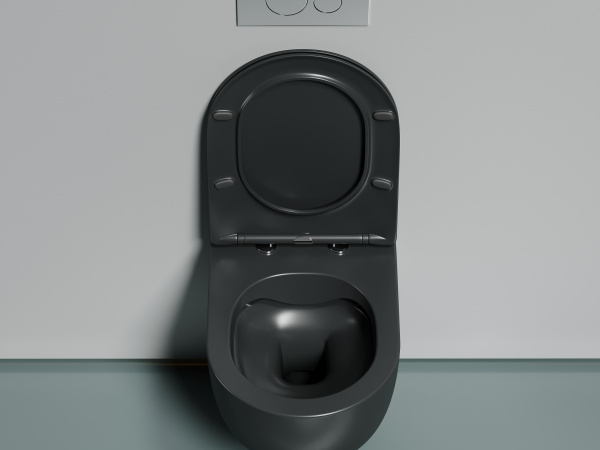 Фото унитаз подвесной, безободковый ceramicanova modena cn6063mdh
