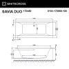 Фото акриловая ванна whitecross savia duo 170x80 см soft 0103.170080.100.soft.gl