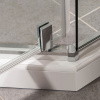 Фото душевое ограждение vincea slim-u 90x90 см  vsp-2su900clb