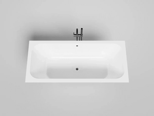 Фото ванна из искусственного камня salini orlanda axis kit 170x75 см 103313m матовая