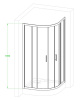 Фото душевое ограждение royal bath hkd rb100hkd-t 100x100 см