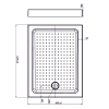 Фото поддон vincea 120x90 см vst-3ar-9012