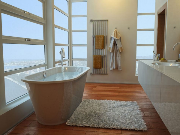 Фото ванна из искусственного камня esse creta 167x71 см