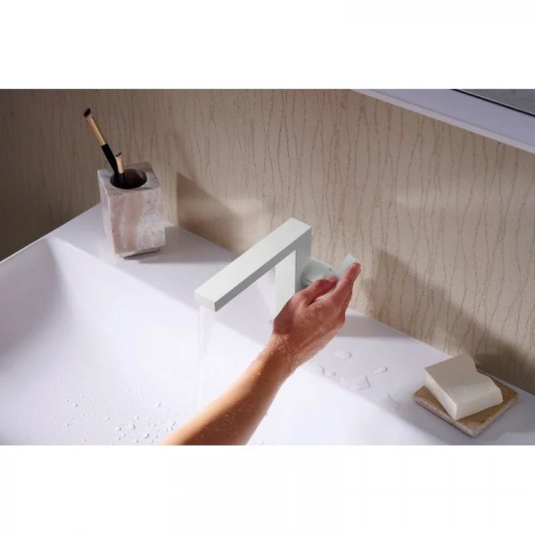 Фото смеситель для раковины hansgrohe tecturis e 73021700