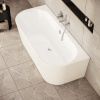 Фото акриловая ванна vitra geo 180x80 см 65420006000