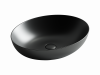 Раковина накладная Ceramicanova Element 52 см, цвет: черный CN6017MB