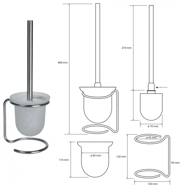 Фото ершик bemeta omega 104113102