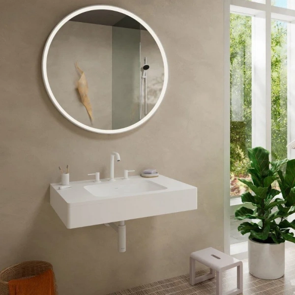 Фото смеситель для раковины hansgrohe tecturis s 73330700