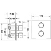 Фото смеситель для ванны duravit thermostatic th4200007010