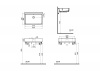 Фото раковина подвесная vitra archiplan 60 см 7404b403-0012