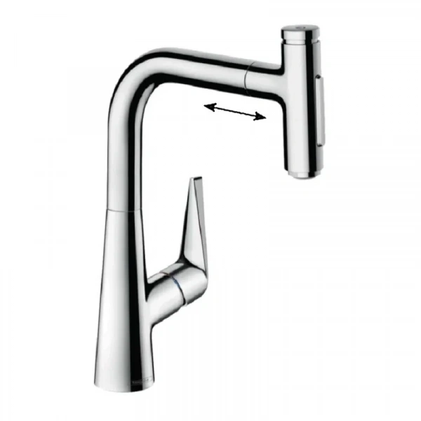 Фото смеситель для кухонной мойки hansgrohe select 72824000