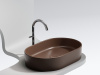 Фото раковина накладная ceramicanova element 60.8 см, цвет: коричневый cn6048mdb