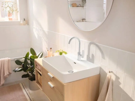 Фото смеситель для раковины hansgrohe rebris s 72536000