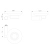 Фото полотенцедержатель raiber graceful rpb-80008